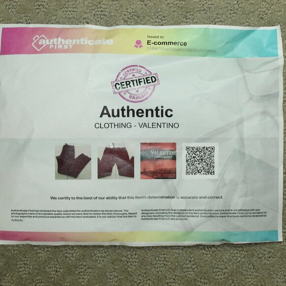 NWT Authentic Valentino Spa Women's Size US 14 Straight Leg 5-Pocket Pintucked - Picture 12 of 12